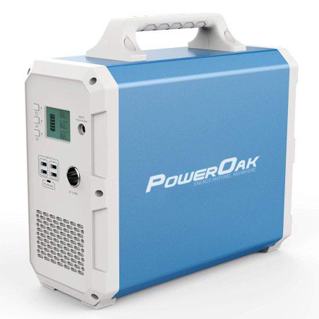 PowerOak - Générateur solaire PowerOak PS8 EB150 1.500Wh AC/DC - Batteries externes - PS8