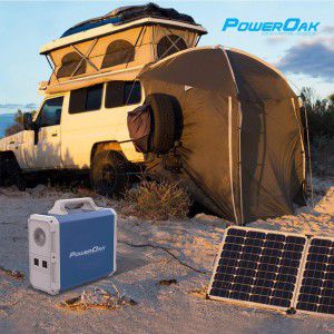 PowerOak - Generatore solare PowerOak PS8 EB150 1.500Wh AC/DC - Power bank - PS8