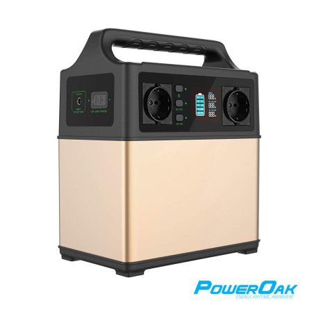 PowerOak - PowerOak PS5 400Wh / 120000mAh solar AC/DC USB-C generator - Powerbanks - PS5