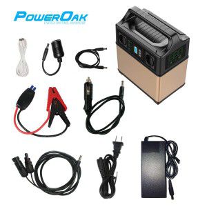 PowerOak - Generador solar AC/DC USB-C PowerOak PS5 400Wh / 120000mAh - Bancos de energía - PS5
