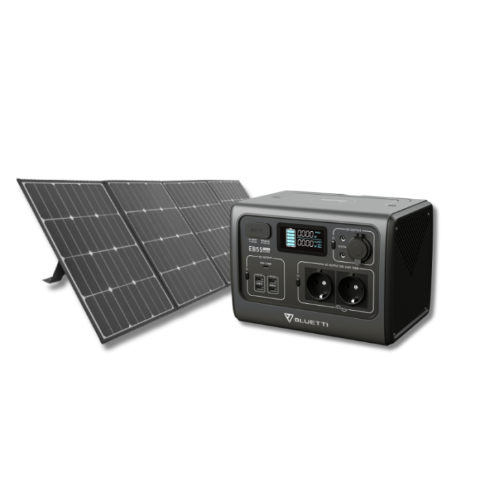 Bluetti  Batería externa para portátil PowerOak K2 solar 185Wh