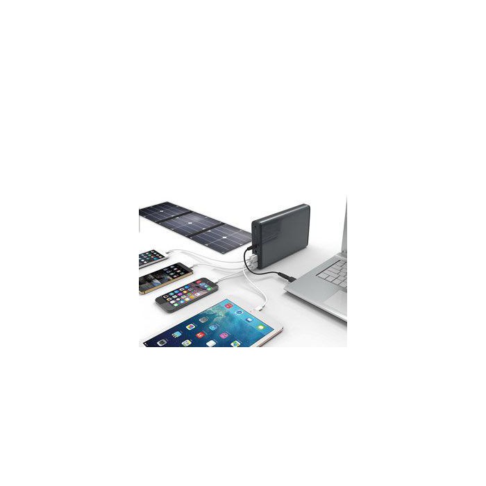 PowerOak - Banque d'alimentation solaire pour ordinateur portable PowerOak K2 185Wh / 50000mAh - Banques d'alimentation - K2-S