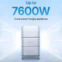 PowerOak - PowerOak Bluetti EB55 537Wh solar AC/DC generator - Powerbanks - EB55